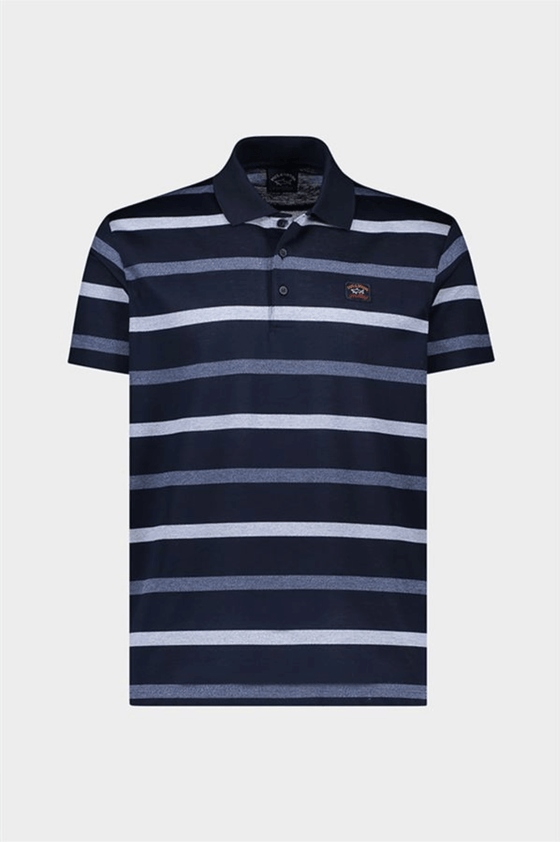 Paul & Shark - Polo rayé manches courtes coton piqué - LE CAPITAINE D'A BORD