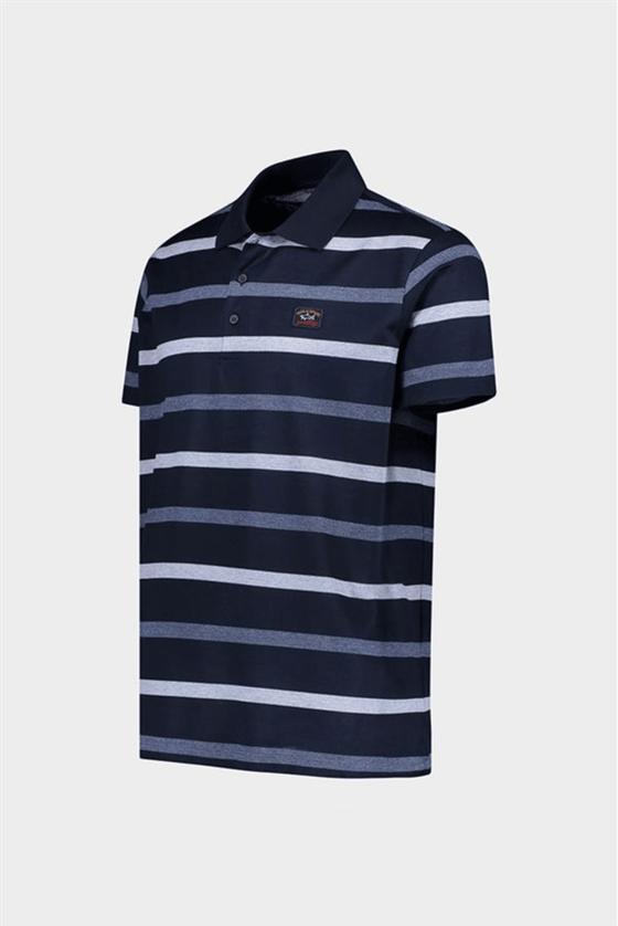 Paul & Shark - Polo rayé manches courtes coton piqué - LE CAPITAINE D'A BORD