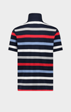 Paul & Shark - Polo rayé manches courtes coton piqué - LE CAPITAINE D'A BORD