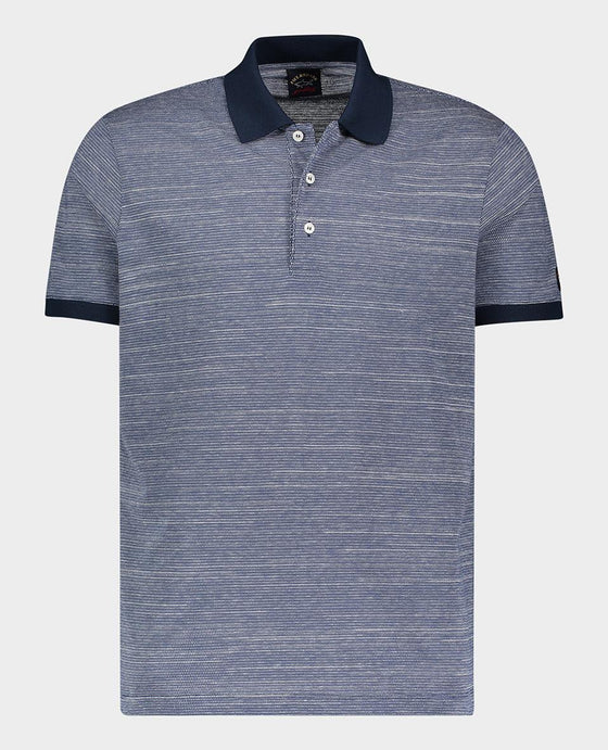 Paul & Shark - Polo rayé manches courtes coton tricot - LE CAPITAINE D'A BORD