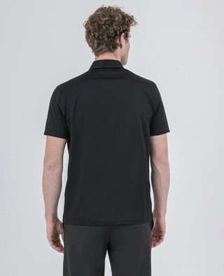 Paul & Shark - Polo uni manches courtes à col chemise - LE CAPITAINE D'A BORD
