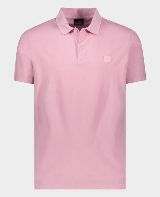 Paul & Shark - Polo uni manches courtes coton délavé - LE CAPITAINE D'A BORD