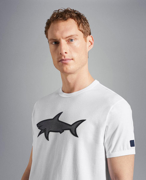Paul & Shark - T-shirt de coton avec requin - LE CAPITAINE D'A BORD
