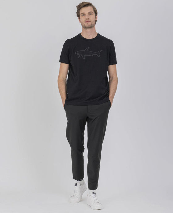 Paul & Shark - T-shirt de coton avec requin - LE CAPITAINE D'A BORD