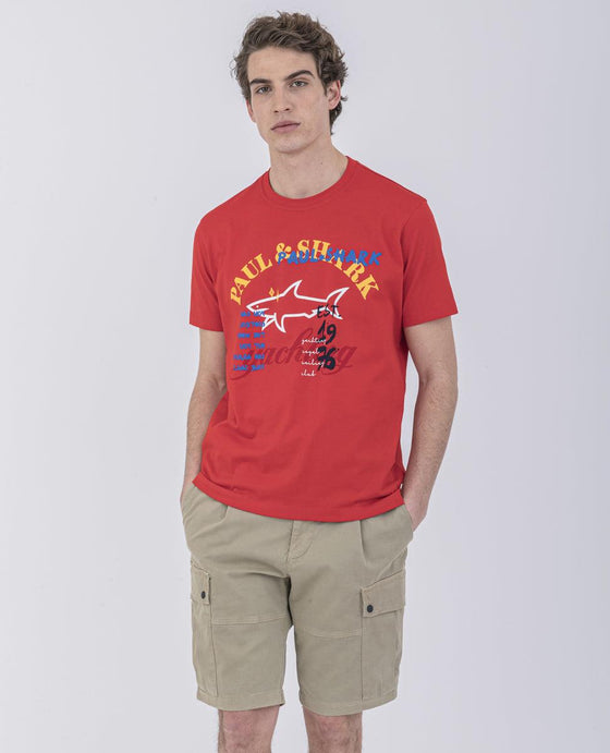 Paul & Shark - T-shirt Logo by Nick Wooster - LE CAPITAINE D'A BORD