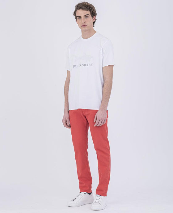 Paul & Shark - T-shirt Logo Paul & Shark Réfléchissant - LE CAPITAINE D'A BORD