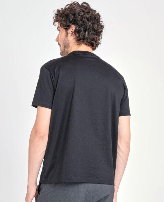 Paul & Shark - T-shirt uni coton mercerisé avec poche - LE CAPITAINE D'A BORD