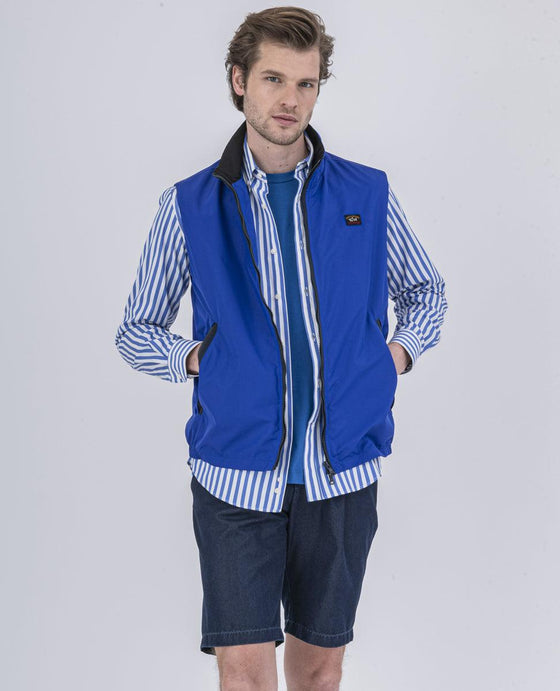 Paul & Shark - Veste sans manches de nylon - (disponible en marine et rouge) - LE CAPITAINE D'A BORD