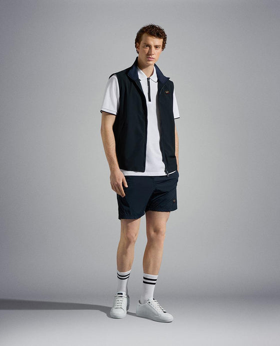 Paul & Shark - Veste sans manches de nylon - (disponible en marine et rouge) - LE CAPITAINE D'A BORD