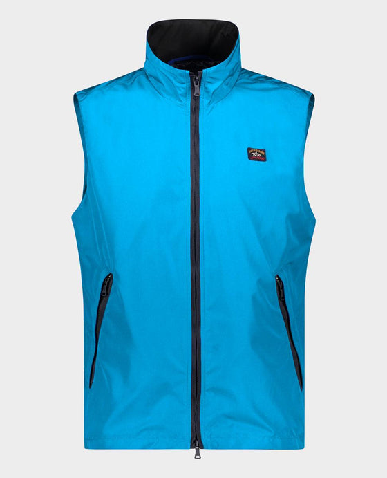 Paul & Shark - Veste sans manches de nylon - (disponible en marine et rouge) - LE CAPITAINE D'A BORD