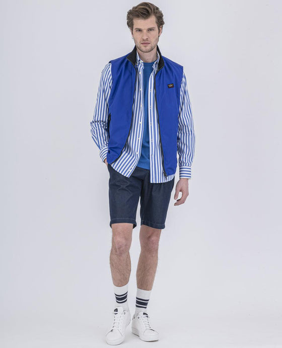 Paul & Shark - Veste sans manches de nylon - (disponible en marine et rouge) - LE CAPITAINE D'A BORD