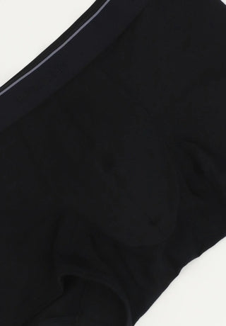 Black Perofil men's boxer briefs with visible waistband and subtle branding detail