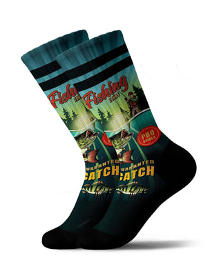 PULLIN - CHAUSSETTES LONGGONEFISHING - LE CAPITAINE D'A BORD