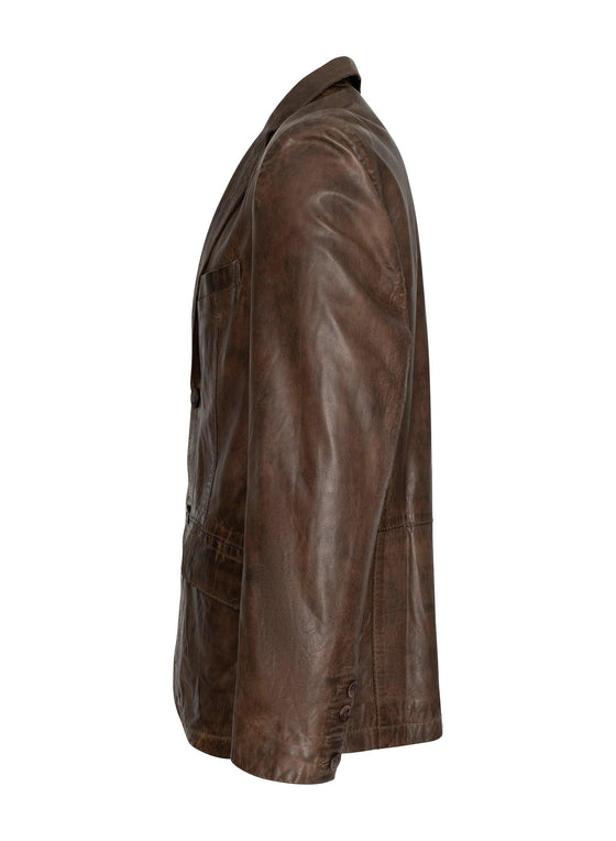 Regency - JOSHUA-N - Leather Blazer - LE CAPITAINE D'A BORD