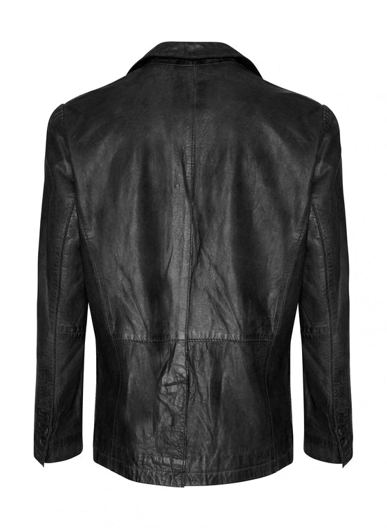 Regency - JOSHUA-N - Leather Blazer - LE CAPITAINE D'A BORD