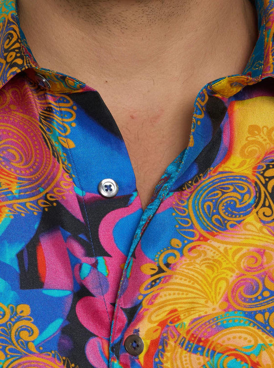 Robert Graham - Chemise de soie Le Clique Édition Limitée - LE CAPITAINE D'A BORD