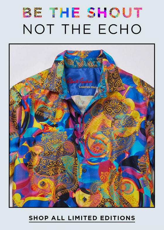 Robert Graham - Chemise de soie Le Clique Édition Limitée - LE CAPITAINE D'A BORD