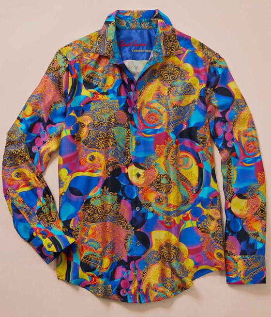 Robert Graham - Chemise de soie Le Clique Édition Limitée - LE CAPITAINE D'A BORD