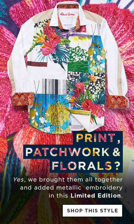 Robert Graham - Chemise Felix Blossom Édition Limitée - LE CAPITAINE D'A BORD