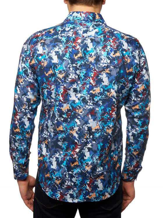 Robert Graham - Chemise Fracture - LE CAPITAINE D'A BORD