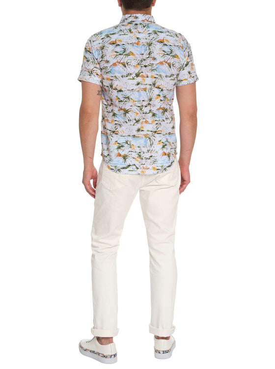 Robert Graham - Chemise manches courtes Cedarhurst - LE CAPITAINE D'A BORD