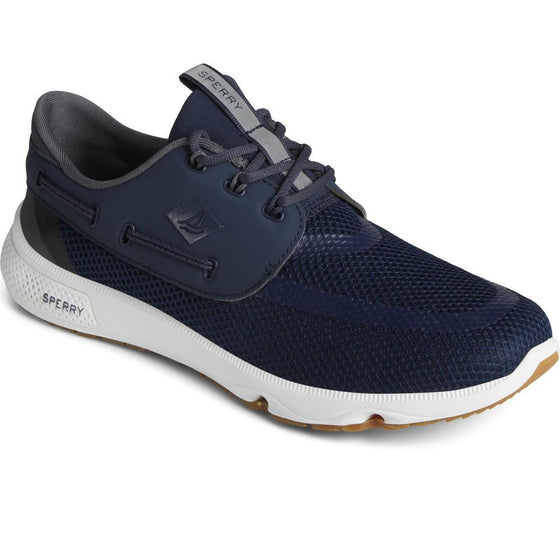 Sperry - Men's 7 Seas 3-Eye Sneakers - Navy - LE CAPITAINE D'A BORD