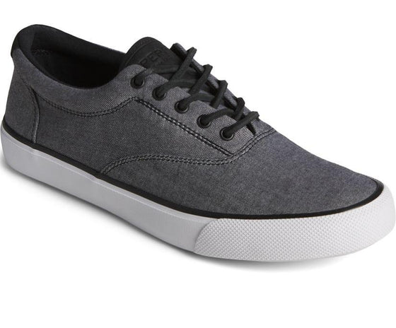 Sperry - Men's Striper II CVO SeaCycled Sneaker - Black - LE CAPITAINE D'A BORD