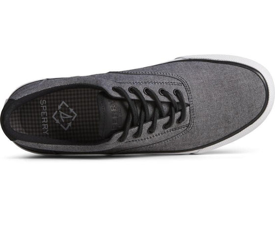 Sperry - Men's Striper II CVO SeaCycled Sneaker - Black - LE CAPITAINE D'A BORD