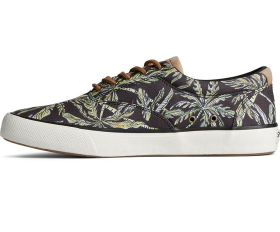 Sperry - Men's Striper II CVO SeaCycled Sneaker - Palm Black - LE CAPITAINE D'A BORD