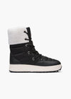 SWIMS - Women's Snow Runner High - Black/White - LE CAPITAINE D'A BORD